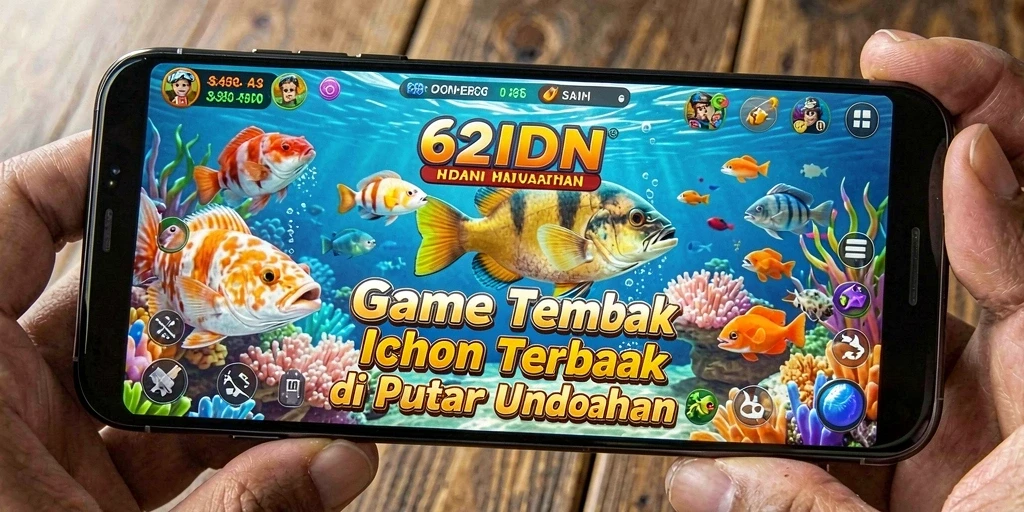 Gameplay seru dengan berbagai jenis ikan untuk ditangkap.