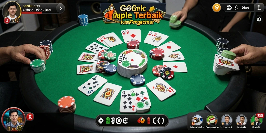 Tampilan gameplay seru dari game Gaple 66K.