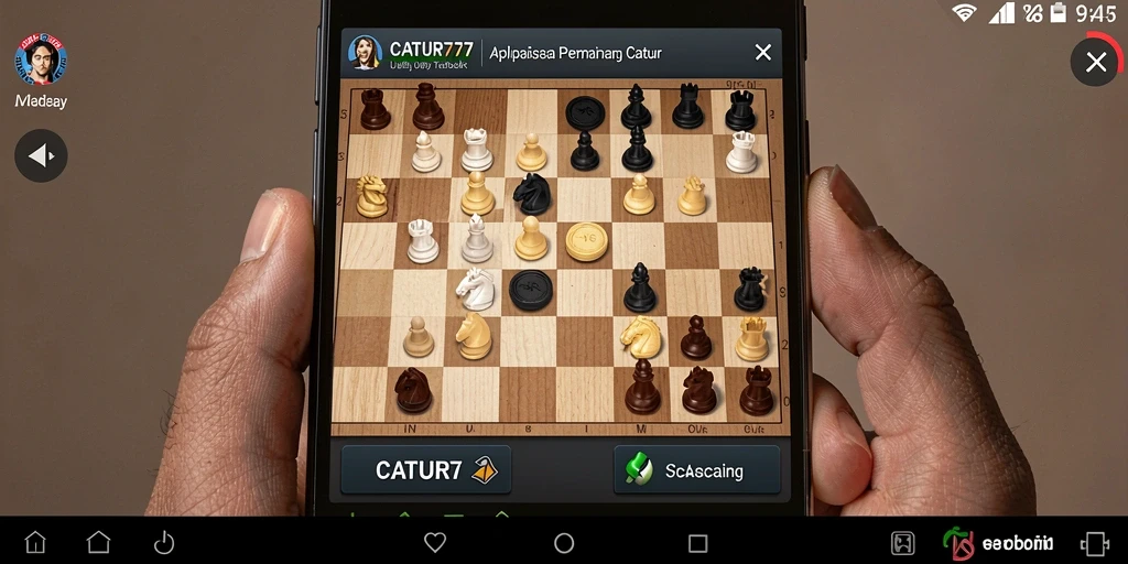Tampilan utama <strong>CATUR777</strong> dengan tutorial dan mode latihan catur.