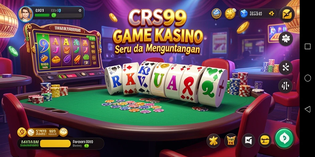 Tampilan gameplay seru di CRS99, penuh aksi kasino.