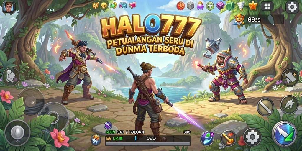 Gameplay memukau di dunia terbuka HALO777.