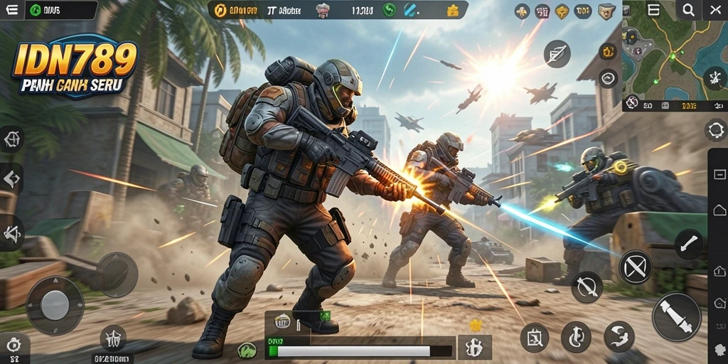 Tangkapan layar dari gameplay seru IDN789 yang penuh aksi.