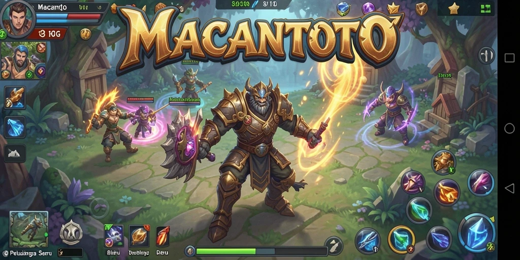 Tampilan gameplay utama MACANTOTO yang seru dan mendebarkan.