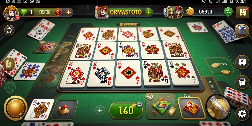 Gameplay seru ORMASTOTO yang menantang pemain Domino.