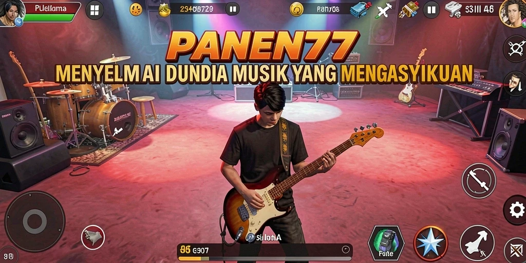 Tampilan gameplay <strong>PANEN77</strong> yang penuh warna dan interaktif.