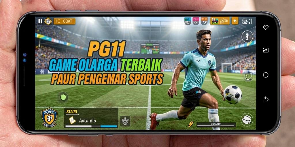 PG11 menampilkan aksi olahraga seru dan grafis berkualitas tinggi.