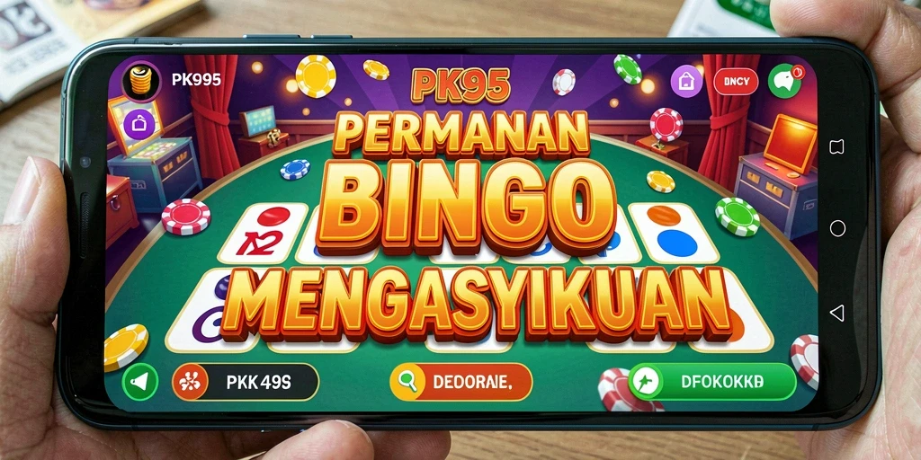 Tampilan gameplay seru PK95 dengan suasana Bingo yang mengasyikkan.