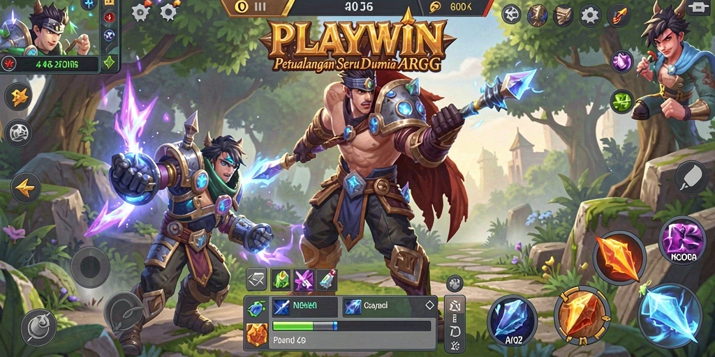 Gameplay seru dan mendebarkan di dunia ARPG.