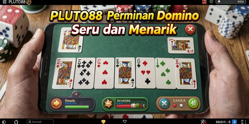 Tampilan seru dari gameplay PLUTO88 dengan grafis yang menarik.