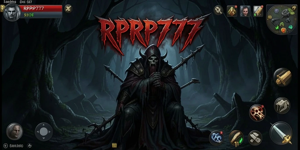 Screenshot RPRP777 menunjukkan suasana mencekam yang memikat.