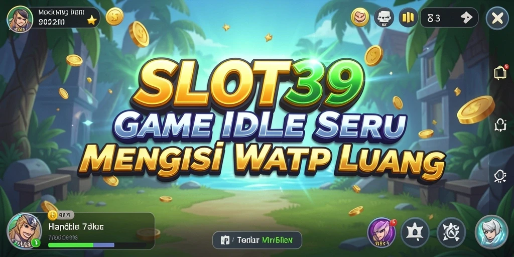 Screenshot gameplay SLOT39 menampilkan keseruan dalam bermain game Idle.