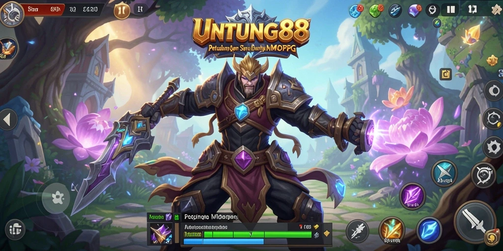 Gameplay menarik UNTUNG88 dalam dunia MMORPG yang luas.
