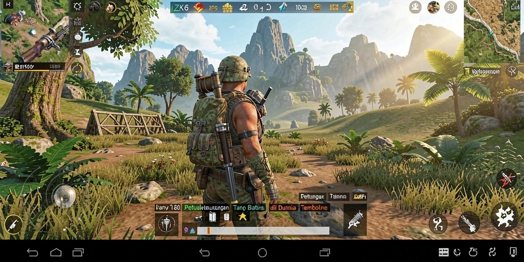 Gameplay menakjubkan dalam dunia terbuka yang luas.